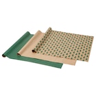 Braun im IKEA Prospekt Geschenkpapierrolle verschiedene Muster grün/braun von VINTERFINT im aktuellen IKEA Prospekt für 3,99 €