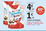 Kinder Schoko-Bons - E.Leclerc à Reims Kinder Schoko-Bons en promo chez E.Leclerc Reims à 1,71 €