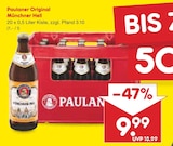 Original Münchner Hell Angebote von Paulaner bei Netto Marken-Discount Kaiserslautern für 9,99 €