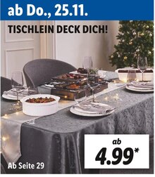 Tischlein Deck Dich! Angebot in Wipperfürth im aktuellen Prospekt bei Lidl in Wipperfürth