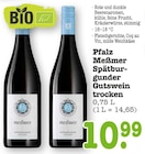 Pfalz Spätburgunder Gutswein trocken im Angebot bei E center in Ludwigshafen Pfalz Spätburgunder Gutswein trocken Angebote von Meßmer bei E center Ludwigshafen für 10,99 €