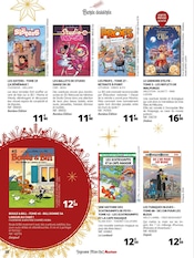 Promos Schtroumpfs dans le catalogue "Culture : Il y en aura plein sous le sapin !" de Auchan Hypermarché à la page 28