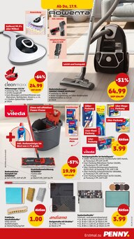 Staubsauger im aktuellen Penny Prospekt (Rostock) Staubsauger im Penny Prospekt "Wer günstig will, muss Penny." mit 43 Seiten (Rostock)