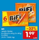 Salamisticks Angebote von Bifi bei Netto Marken-Discount Baden-Baden für 1,99 €