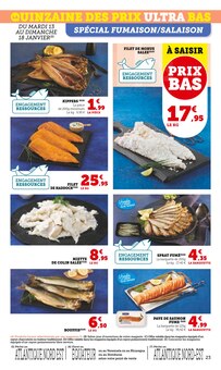Promotion Hareng dans le prospectus Hyper U, valable du 13/01/2026 au 25/01/2026 Promo Hareng dans le catalogue Hyper U du moment à la page 23