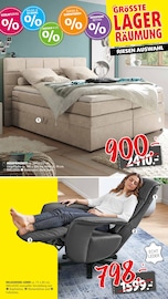 Aktueller Polstermöbel Fischer Prospekt mit Relaxsessel, "UNSERE GRÖSSTE LAGERRLAGERRÄUMUNG", Seite 10