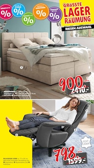 Relaxsessel im aktuellen Polstermöbel Fischer Prospekt (Fürth) Relaxsessel im Polstermöbel Fischer Prospekt "UNSERE GRÖSSTE LAGERRLAGERRÄUMUNG" mit 14 Seiten (Fürth)