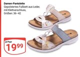 Aktuelles Damen-Pantolette Angebot bei GLOBUS in Rostock ab 19,99 €