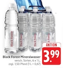 Mineralwasser Angebote von Black Forest bei E center Heilbronn für 3,99 €