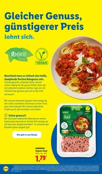 Hackfleisch im Lidl Prospekt "LIDL LOHNT SICH" mit 76 Seiten (Dortmund)