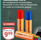 Tintenfeinschreiber Point 88 Angebote von STABILO bei GLOBUS Siegen für 9,99 €
