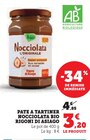 Pâte à tartiner Nocciolata Bio - Rigoni di Asiago en promo chez Super U Pâte à tartiner Nocciolata Bio - Rigoni di Asiago dans le catalogue Super U