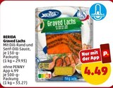 Penny-Markt - Graved Lachs Angebot im Prospekt Graved Lachs bei Penny-Markt im Prospekt "" für 4,49 €