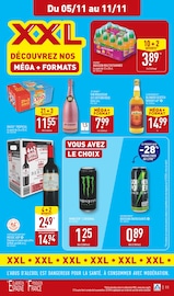 Promos Vin Rosé dans le catalogue "XXL : DÉCOUVREZ NOS MÉGA + FORMATS" de Aldi à la page 13