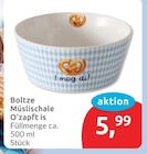 Müsli-Schale O’zapft is von Boltze für 5,99 € bei budni im Angebot Müsli-Schale O’zapft is von Boltze im aktuellen budni Prospekt