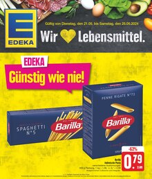 Barilla im EDEKA Prospekt "Wir lieben Lebensmittel!" mit 25 Seiten (Jena)