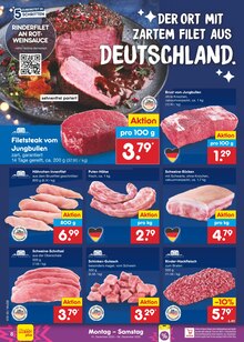 Fleisch im Netto Marken-Discount Prospekt "Aktuelle Angebote" mit 59 Seiten (Mannheim)