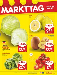 Tomaten im Netto Marken-Discount Prospekt "Aktuelle Angebote" mit 61 Seiten (Kassel)