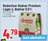 Premium Lager im Angebot bei Trinkgut in Mülheim Premium Lager Angebote von Budweiser Budvar bei Trinkgut Mülheim für 4,79 €