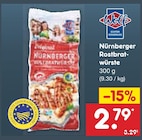 Nürnberger Rostbratwürste von Wolf für 2,79 € bei Netto Marken-Discount im Angebot Nürnberger Rostbratwürste von Wolf im aktuellen Netto Marken-Discount Prospekt