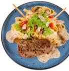 Aktuelles Tagliatelle Funghi mit 150g Lady-Steak Angebot bei mömax in Mannheim ab 7,00 €