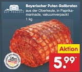 Bayerischer Puten-Rollbraten bei Netto Marken-Discount im Bad Rappenau Prospekt für 5,99 €