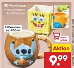3D Formtasse Angebote bei Netto Marken-Discount Oberhausen für 9,99 €