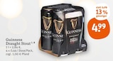 Draught Stout von Guinness im aktuellen tegut Prospekt für 4,99 €