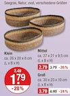 Bauelemente im V-Markt Prospekt Seegras, Natur, oval, verschiedene Größen im aktuellen V-Markt Prospekt für 1,79 €