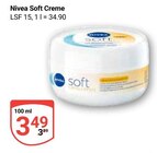 Soft Creme Angebote von Nivea bei GLOBUS Hürth für 3,49 €