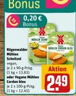 Mühlen Schnitzel oder Vegane Mühlen Cordon bleu bei REWE im Scheuerfeld Prospekt für 2,49 €