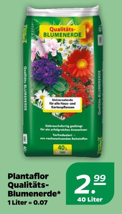Qualitäts-Blumenerde