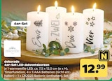 LED-Adventskerzen im Angebot bei Netto mit dem Scottie in Kiel LED-Adventskerzen Angebote von dekorado bei Netto mit dem Scottie Kiel für 12,99 €