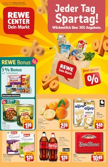 REWE Prospekt Dein Markt mit  Seiten in Düsseldorf und Umgebung