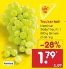 Trauben hell Angebote bei Netto Marken-Discount Darmstadt für 1,79 €