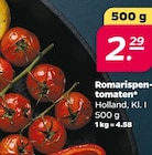 Romarispen-tomaten für 2,29 € bei Netto mit dem Scottie im Angebot Romarispen-tomaten im aktuellen Netto mit dem Scottie Prospekt