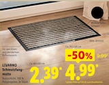 Schmutzfangmatte ca. 40 x 60 cm im Lidl Prospekt Schmutzfangmatte ca. 40 x 60 cm von Livarno im aktuellen Lidl Prospekt für 2,39 €