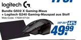 Bundle G502 X Gaming-Maus + Logitech G240 Gaming-Mauspad aus Stoff von Logitech im aktuellen expert Prospekt