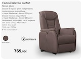 Fauteuil releveur confort - NOVO PLUS en promo chez Technicien de Santé Lyon à 769,90 €