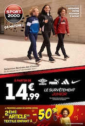 Catalogue Magasins de Sport Sport 2000 en cours à Bouxières-Aux-Dames et alentours, "Ça matche !", 20 pages, 29/07/2024 - 01/09/2024