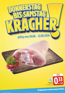 Schweinefleisch im E center Prospekt "Wir lieben Lebensmittel!" mit 38 Seiten (Chemnitz)