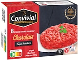 Steaks hachés pur bœuf Charolais Façon bouchère - Convivial en promo à 9,99 € chez Colruyt Steaks hachés pur bœuf Charolais Façon bouchère - Convivial dans le catalogue Colruyt