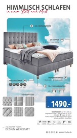 Aktueller Polstermöbel Fischer Prospekt mit Bett, "FEST DER GEMÜTLICHKEIT", Seite 44