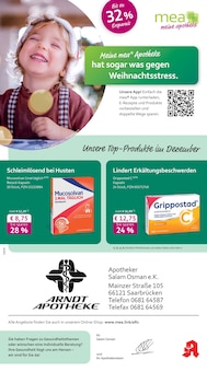 Aktueller mea - meine apotheke Prospekt "Unsere Dezember-Angebote" Aktueller mea - meine apotheke Prospekt