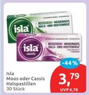 Moos Halspastillen von Isla im aktuellen budni Prospekt