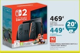 Pack Console Nintendo Switch 2 + Mario Kart World - Nintendo - Hyper U à La Rochelle Pack Console Nintendo Switch 2 + Mario Kart World - Nintendo en promo chez Hyper U La Rochelle à 449,00 €