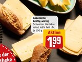 Appenzeller kräftig-würzig im Angebot bei REWE in Velbert Appenzeller kräftig-würzig Angebote bei REWE Velbert für 1,99 €