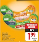Geflügel-Fleischwurst von Wiesenhof im aktuellen E center Prospekt
