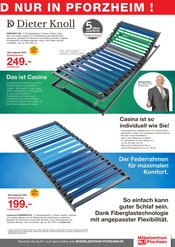 Aktueller Möbelzentrum Pforzheim Prospekt mit Bett, "BEI UNS LIEGEN SIE RICHTIG!", Seite 3