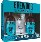 Coffret de bières punk ipa - BREWDOG en promo à 9,99 € chez Supermarchés Match Coffret de bières punk ipa - BREWDOG dans le catalogue Supermarchés Match
